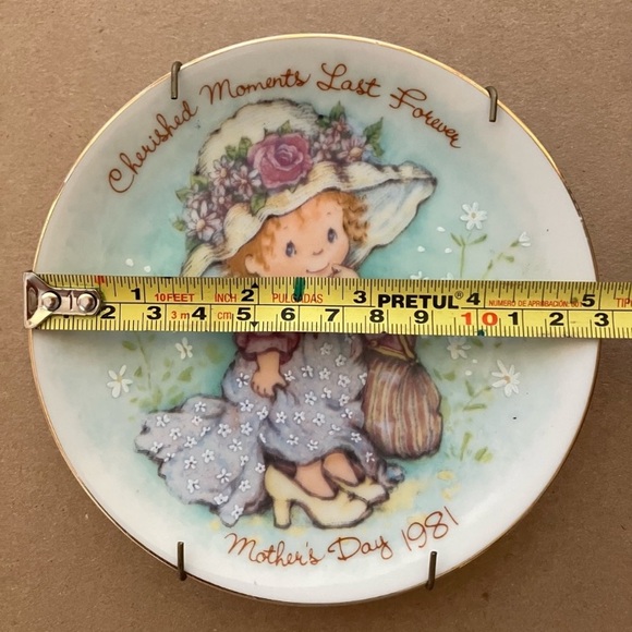 Vintage AVON Decorative Small Plate “Mother’s Day” 1981 Made in Japan - Picture 6 of 6